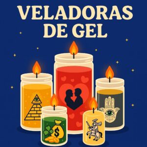 VELADORAS DE GEL